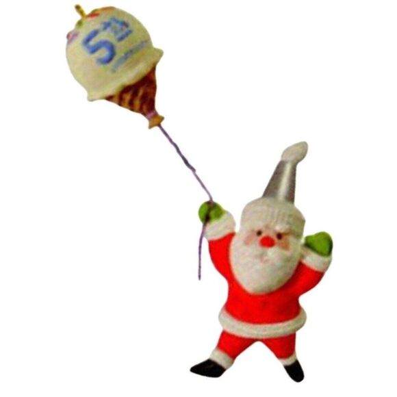 Hallmark Keepsake 2011 Five Sweet Years Santa's Sweet Ride Special Edition - Picture 1 of 9